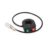 Suuonee Horn Headlight Switch, 12 V ABS Plastic Horn Headlight