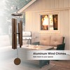 LACHIKA 44 Inch Wind Chimes for Outside Deep Tone Sound