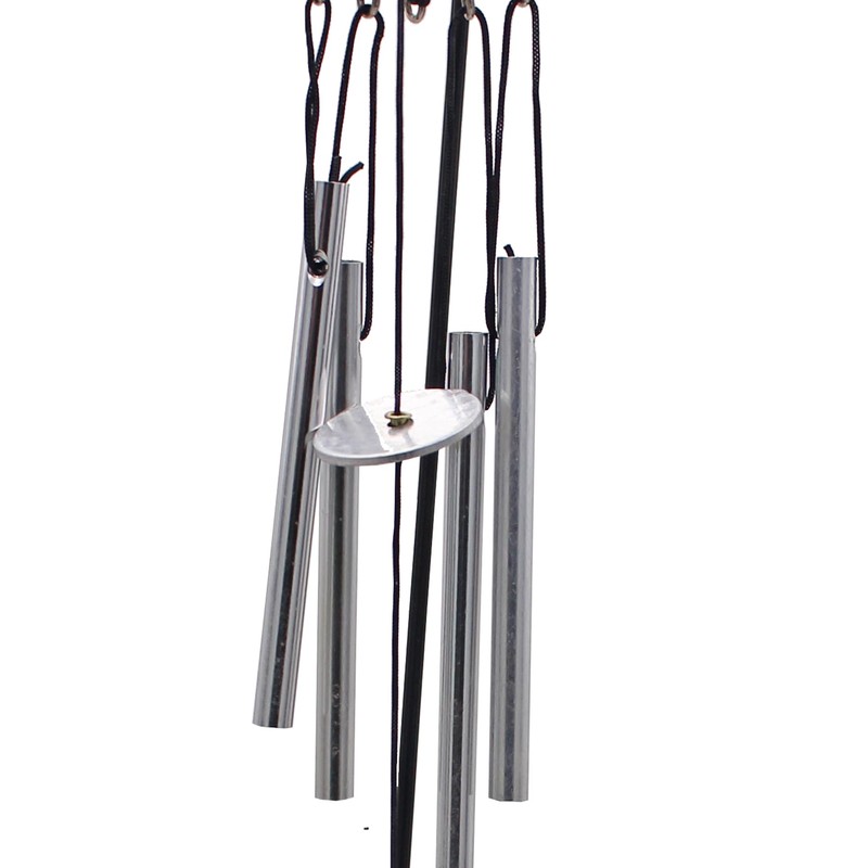 Wind Chime with Stake Pet Memorial Tribute with Plaque Marker