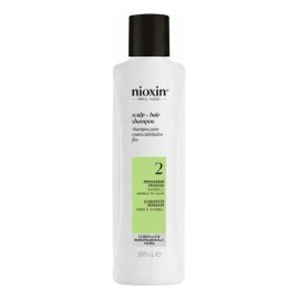Shampo Nioxin #2 300ml Pelo Natural Caida Fuerte