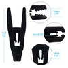 Otylzto Velvet Hanger Clips - 20pcs Plastic Clips for Velvet