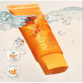 Attention 55 Aqua Vital SPF 50+ PA+ Sunscreen Sun Serum 50ml Makeup Base