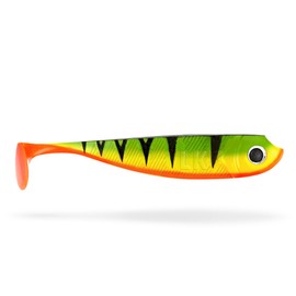 Lieblingsköder, 5 Rubber Fish for Zander Fishing, 7.5 cm, Zander Bait, Perch Bait, Pike Bait, Trout Bait, 7,5 cm