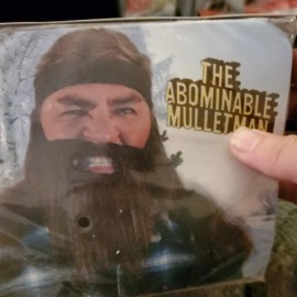 Mullet Wig Headband  On The Go The Abominable Mullet Man