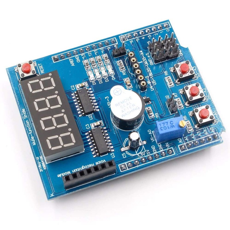 TECNOIOT Multifunctional Multi-Functional Expansion Board Kit Based Learning for Arduino