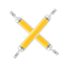 Dimmable 118MM R7S COB LED Bulbs, 20W J Type 118MM Double Ended LED Lights 120V T3 R7S Base 200W Equivalent Floodlight Replacement for Garage Speciality Lighting Floor Lamps (Natural Light, 2 Pack)