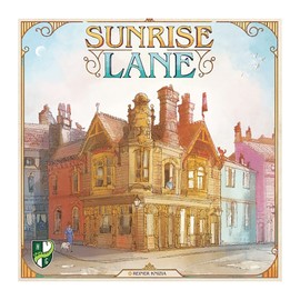 Horrible Guild: Sunrise Lane - Juego de mesa de estrategia, bienes raíces y edificios, 2-4 jugadores, 45 minutos, a partir de 8 años