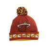 Miami Heat Cuff Knit Beanie with Pom Hat Cap -