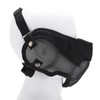 Half Face Mesh Mask Adjustable with Ear Protection Mesh Mask
