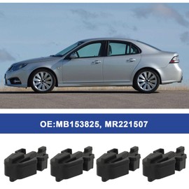 EMSea 20pcs Front Grille Slam Panel Clips MB153825 MR221507 Compatible with Mitsubishi L200 Compatible with Pajero Compatible with Shogun