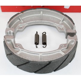 Quality WATER GROOVED REAR Brake Shoes and Springs for the Honda ATC 90 110 125M 185S 200 200M 200S 200E 200ES BIG RED, FL 250 Odyssey, ATC 250R, TRX 200SX, 200D Type II, 200L, TRX 90 ATVs