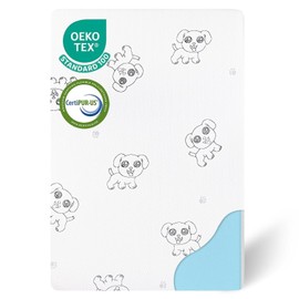 WEVFGHI Pack and Play Mattress, 38x26 Pack n Play Mattresses with Removable Washable Cover, Non-Slip & Breathable Memory Foam Crib Playpen Mattress for Baby Toddler