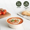 HAAGO 300 Environmentally Friendly Sugar Cane Bowls Biodegradable & Compostable