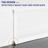 Flexible Baseboard Molding Trim 4 Inch Self-Adhesive Vinyl Wall Base