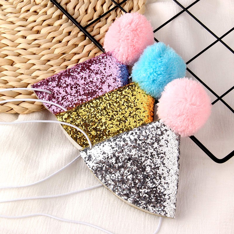 3pcs Dog Birthday Hat for Pets Party Decoration Supplies， Cat