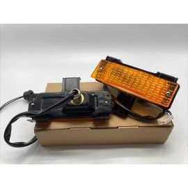 KK 1968 Impala Biscayne Bel Air SS Parking Turn Light Lamp Lens Assembly Pair