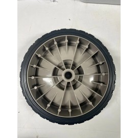 Unbranded WHEELS UNIVERSAL (2-PACK) lawn mower cart dolly hand truck rubber 7" x 1-1/2"