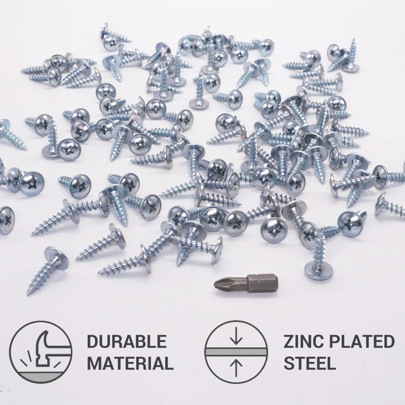 SKIR'CO (Pack of 60) Galvanised Steel 5.0 x 20mm Silver