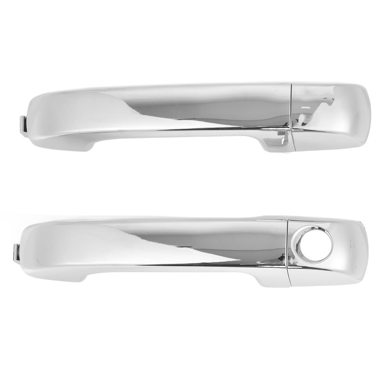 2pcs Car Exterior Door Handle Assembly Sliver 826513J010 Replacement for