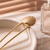 Elegant French Hair Pin for Women,U Shaped Metal Hair Fork