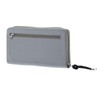 H.I.S Zip Around Wallet Grey, gray