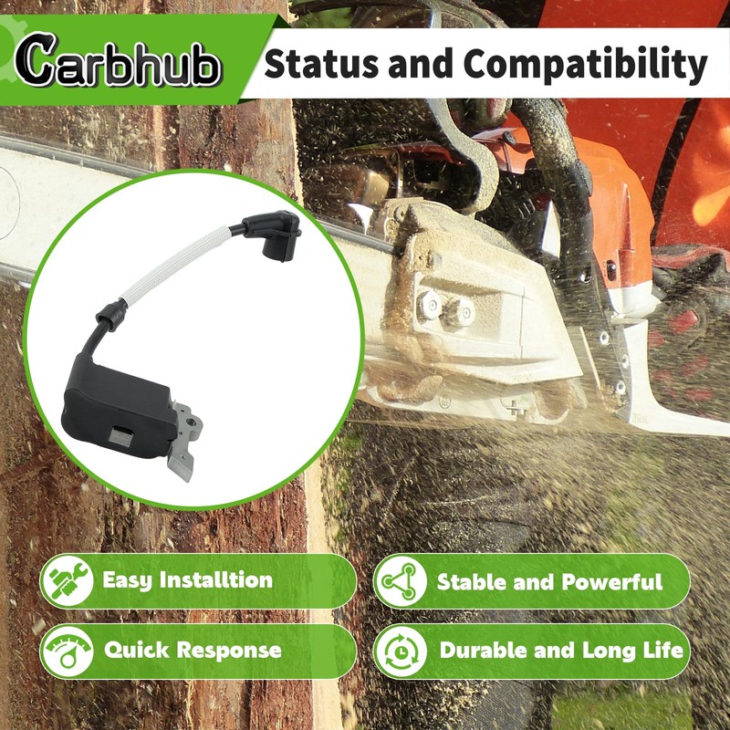 Carbhub 584403701 Ignition Coil Module with Spark Plug Compatible with