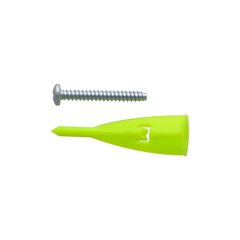 WallClaw Hammer-in Drywall Anchors with Screws (Fas-Pak)
