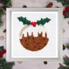 Crafty Capers Christmas Pudding | Complete Mini Cross Stitch Kit
