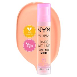 NYX Professional Makeup Bare With Me Srum Corrector Tono Vainilla, 9ml - Suero corrector que cubre ojeras, manchas e imperfecciones, cobertura media, 