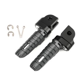Artudatech Front Footrest Foot Pegs for Honda CB125R CBR250RR CBR1000RR CB600F CB1100/RS/SX Motorcycle Titanium