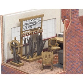 Metcalfe Signal Box Interior Oo/Ho Gauge