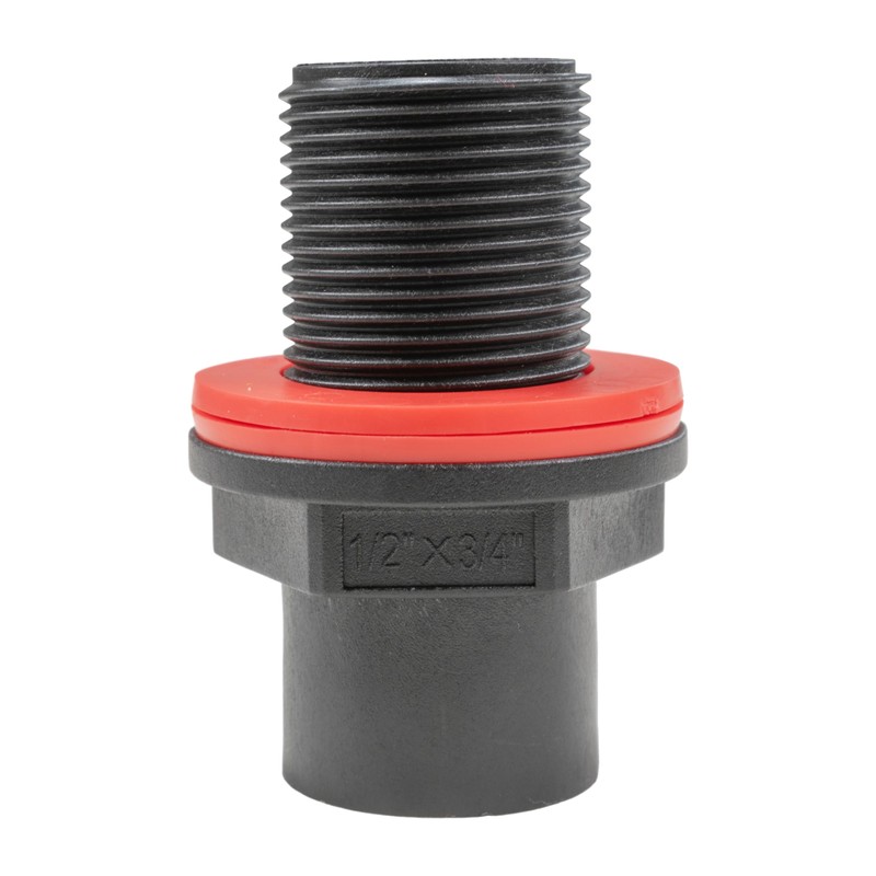 Water Butt/rain Barrel/Tank Outlet Adaptor,Requires 26mm Hole,1/2" bsp Female Connection