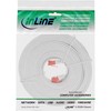 InLine Patchkabel flach, UTP, Cat.6, 10m wei?