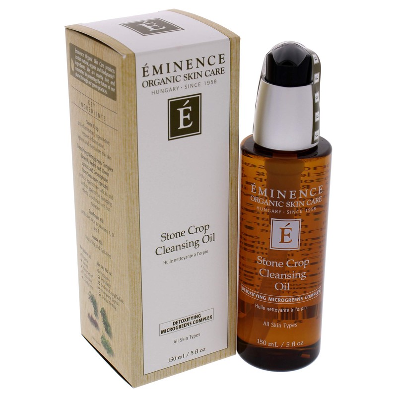 Eminence Organic Skincare Stone Crop Cleansing Oil, Multi, Unscented, 5