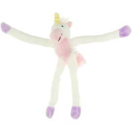 Cute Plush Soft Stuffed Fluffy Long Legs Jungle Dinosaur Animal Magnet Kids Children Whiteboards Fridge Refrigerator Christmas Birthday Gift 3 4 5 6 7 8 9 10 11 12 Years Olds (Unicorn)