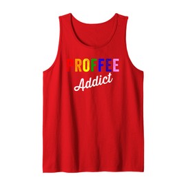 Proffee Addict Blended Drink Of Protein Shake And Coffee Tank Top