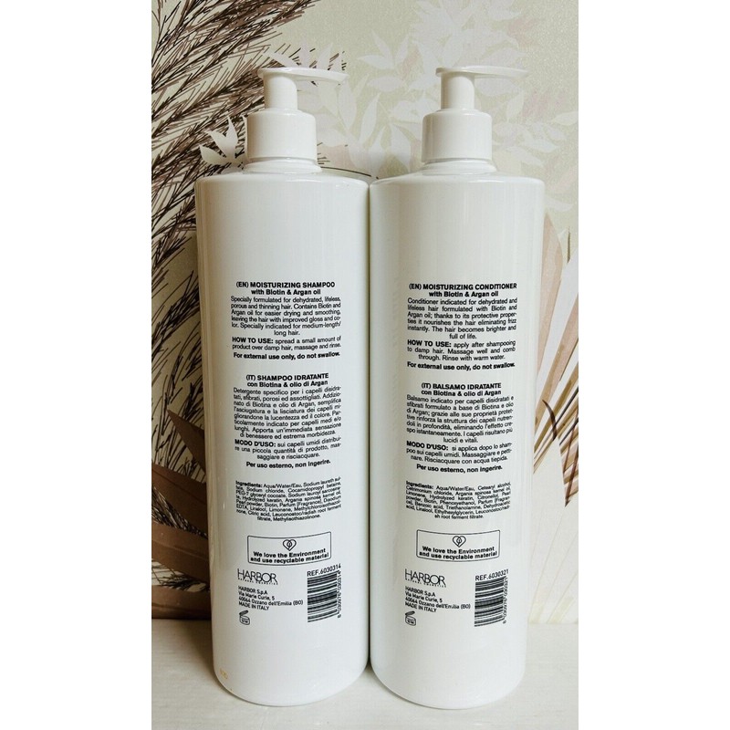 Essentials Harbor Hair Essentials ~ Moisturizing Shampoo & Conditioner w/