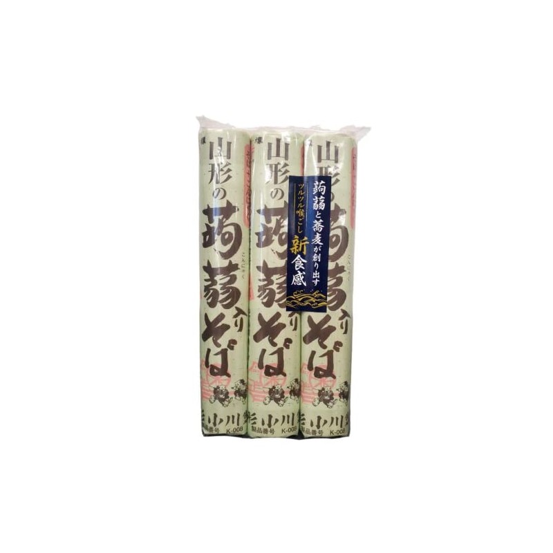 JFC Japanese style Ogawa Noodle, Yamagatano Konnyaku Soba, Multi Pack,