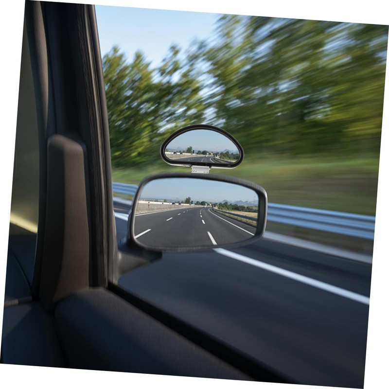 iplusmile 2pcs Car Mirrors Auxiliary Wide Angle Side Rearview Mirrors