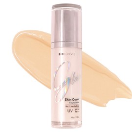 Be Love Glow Skin Cover Foundation No. 21 Vanilla Beige SPF42 50g Glow Glow Skin Pores / 비러브 글로우 스킨 커버 파운데이션 21호 바닐라베이지 SPF42 50g 광채 윤광피부 모공