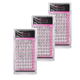 Beauty7 Lashes Volume Lashes Individual Lashes C-Curl Eyelash Extensions 0.05 mm Thickness Length 4 options 1000)