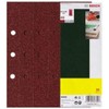 Bosch 2607017098 Sanding Sheet-Set for Orbital Sanders, Red, 93 x