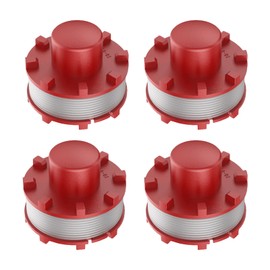 Replacement Spool for Einhell GE-CT 36/30 LI E Solo, AGILLO 36/255 BL, AGILLO 18/200, 2 mm Diameter, 8 m Length, Pack of 4