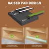 Seinloes 2Pack Expandable Pull Out Cabinet Organizer 21"Deep with Raising