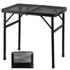 GREGIN Camping Table with Mesh Desktop, Lightweight & Portable Folding
