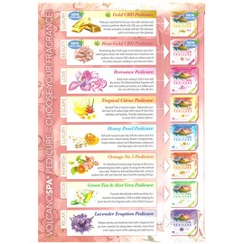 La Palm Volcano Spa Bubbling + Fizzing Organic 5-Step Treatment - Rose Gold (1 pack)