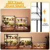 Meonum Plant Shelf with Grow Lights, 5.9FT 6 Tier DIY