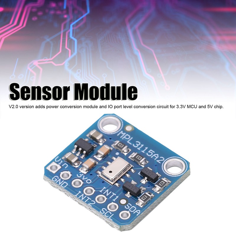 Sensor Module 20‑110 KPa Pressure Range I2C Interface Intelligent Digital