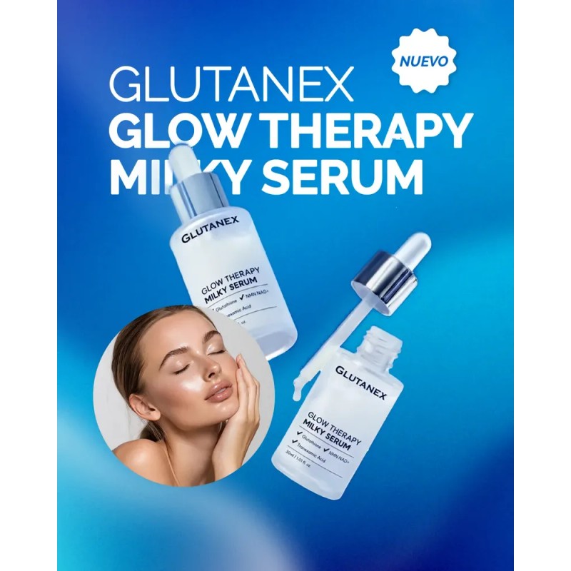 Glutanex Glow Therapy Milky Serum Suero Facial 30ml