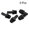 sourcing map Barb Drip Pipe Connector 1/2 BSPT Male Thread